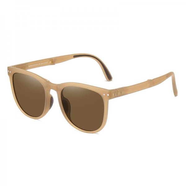 Folding sunglasses fashion wear polarized with nosepiece UV protection sunglasses