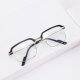 Eyebrow men's anti-blue light presbyopia glasses metal business classic presbyopia glasses frame