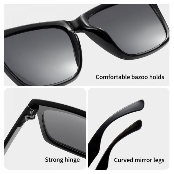 Fashion box trend single large frame ins style sunglasses driving sunglasses