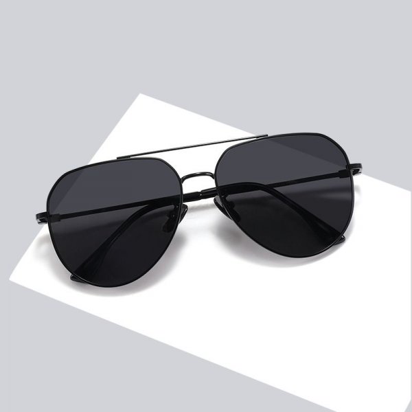 Fashion toadstool adult polarized sunglasses metal material driving sunglasses UV protection