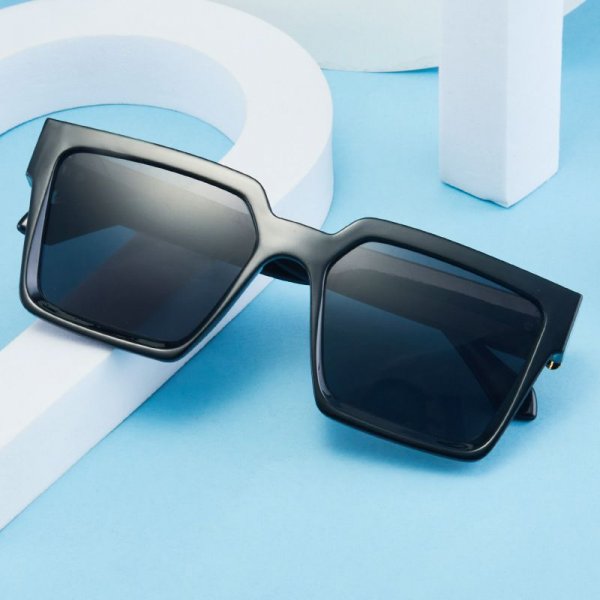 Fashion square frame glasses sunglasses UV protection sunglasses