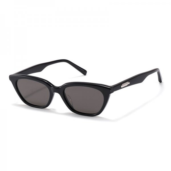 Adult plate sunglasses black cat eye sunglasses Korean version of the street trend men and women glasses