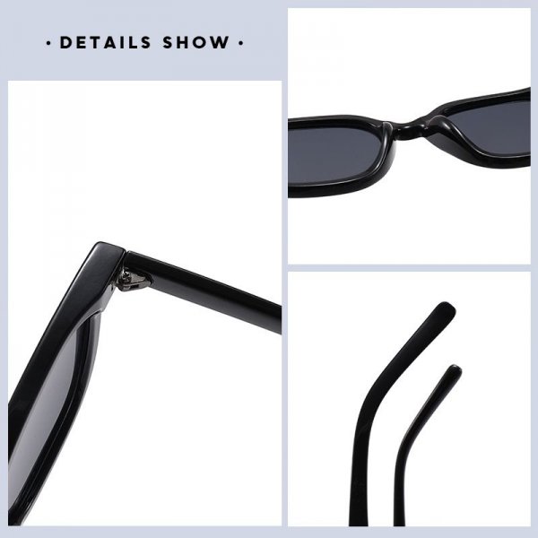 Sunglasses personalized square frame UV protection glasses can be equipped with myopia anti-blue light glasses