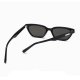 Adult plate sunglasses black cat eye sunglasses Korean version of the street trend men and women glasses